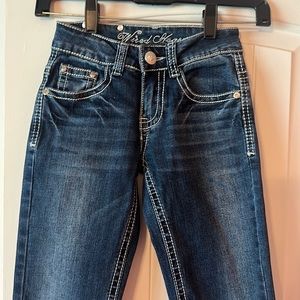 Girls Wired Heart Jeans